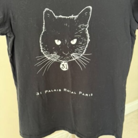 Parisian T shirt Cat commemorating Colette/her apt. - Picture 7 of 7